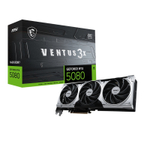 Видеокарта MSI GeForce RTX™ 5080 16G GDDR7 256-bit VENTUS 3X OC PLUS, 2655 МГц