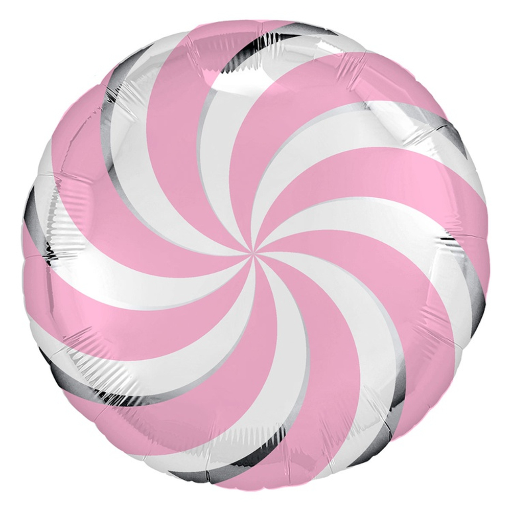 Шар Фольгированный Леденец розовый (Розовый)