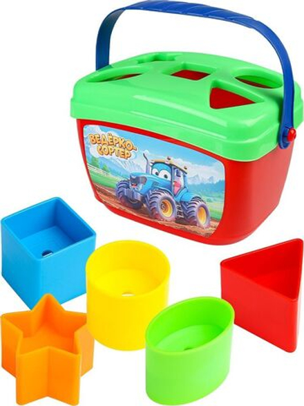 Сортер "Веселый трактор" 1+