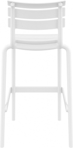 Стул пластиковый барный Siesta Contract Helen Bar 75, белый