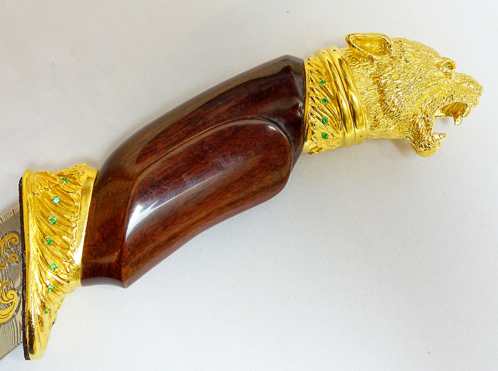 Дамасский нож "Пантера"