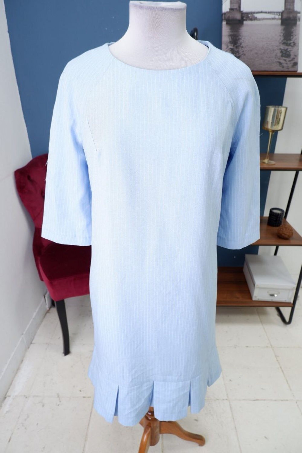 Платье Deniza голубое 48 размер