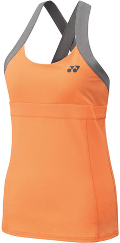Женский топ теннисный Yonex US Open Tank - light orange