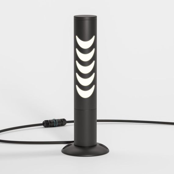 Ландшафтный светодиодный светильник Elektrostandard Smile 35188/S черный a070022