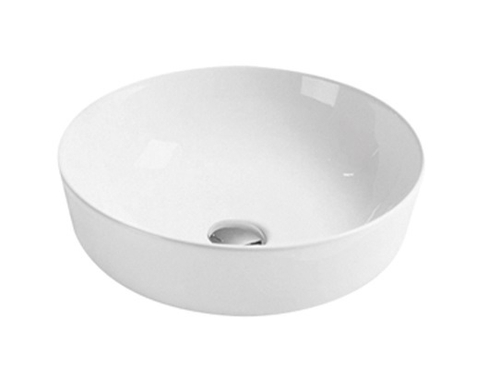 Раковина накладная ROVENO PC-8221 (41,5*41,5*13,5) белая PC-8221