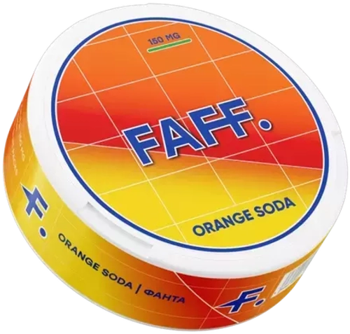 FAFF ORANGE SODA (150 МГ) - ФАНТА
