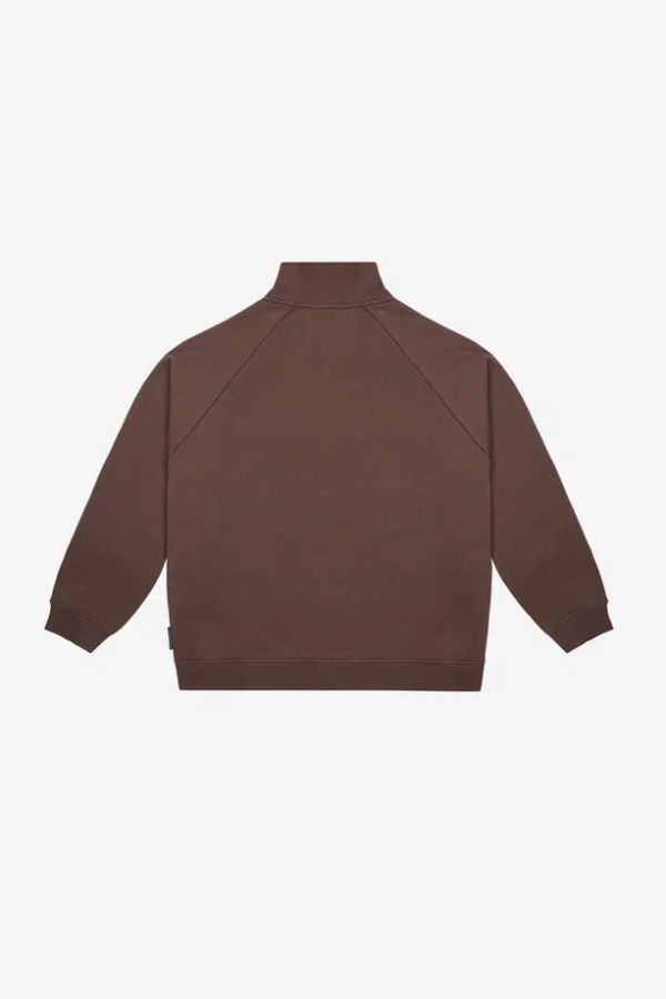 Толстовка на молнии кофейная - фото 2