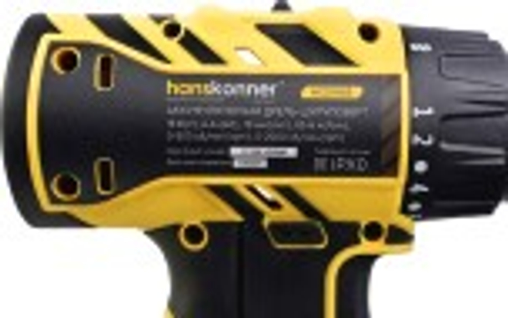 Дрель-шуруповерт аккумуляторная HANSKONNER HCD1865