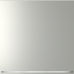 Выключатель встраиваемый VOLTUM S70 одноклавишный с подсветкой 10А, (сталь)