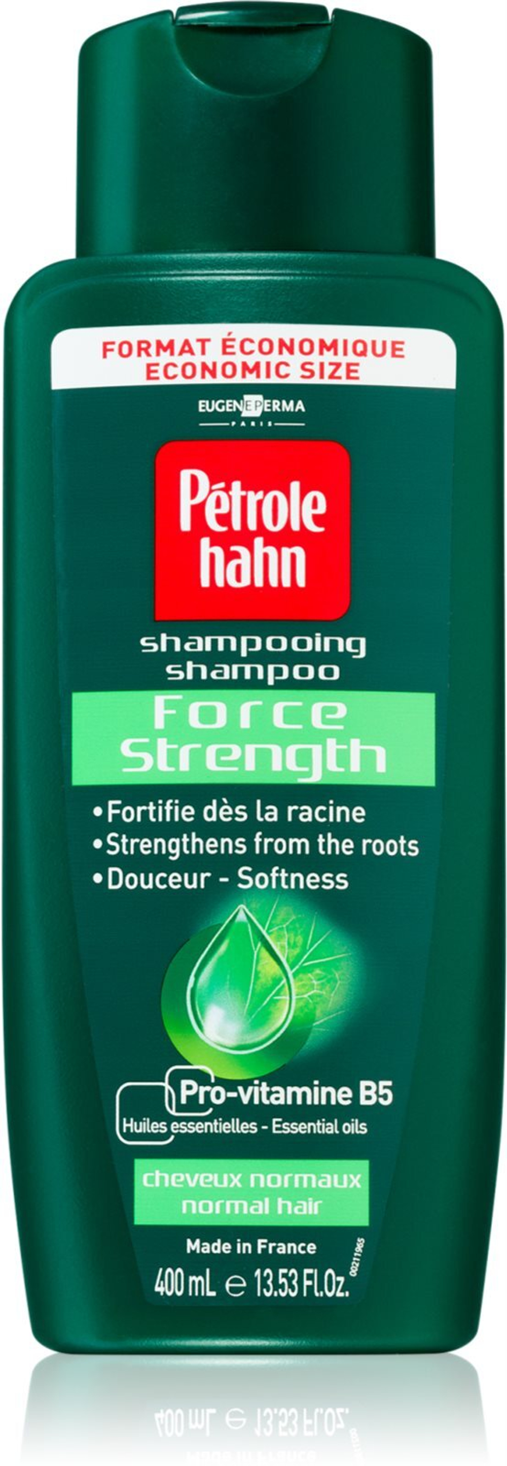 Petrole Hahn Force Strength Softness - укрепляющий шампунь /   400  ml  / GTIN 3140100261318