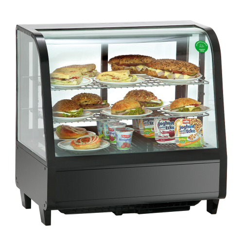 Витрина холодильная Koreco RTW100L черная