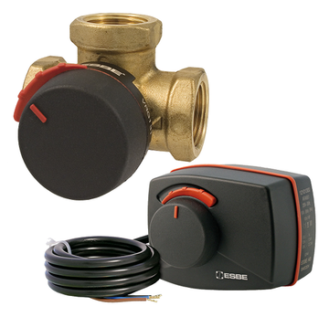 Комплект Esbe 13022400 трехходовой клапан VRG131 1" + привод ARA 661