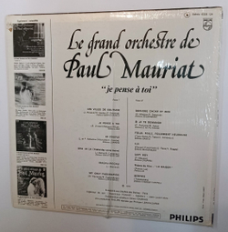 Paul Mauriat Je Pense A Toi (Canada 1974)