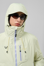 Женская куртка Nothomme Monterest 3-in-1 Kongshan Jacket "Snow-White Yellow"