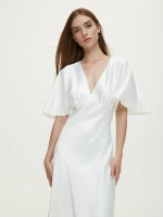 Платье комбинация шелковое с крылышками