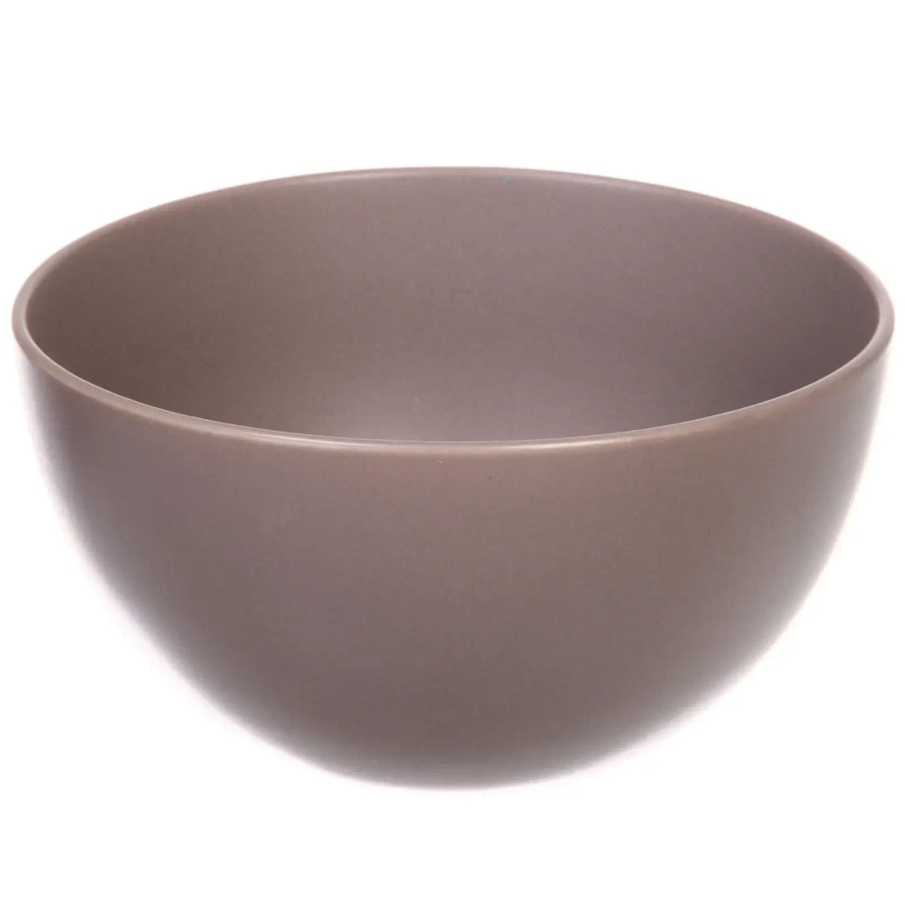 Салатник керамический «Берген» 800мл 15*8,5см кофейный