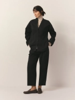 Брюки укороченные из хлопка