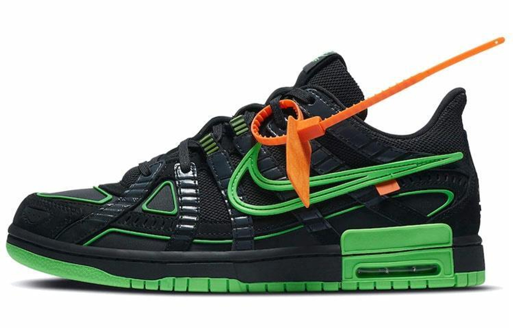 Кроссовки Off-White X Nike Rubber Dunk "Green Strike"
