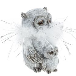 GAEM Фигурка декоративная "Сова", L8 W6,5 H10,5 см, 2в.