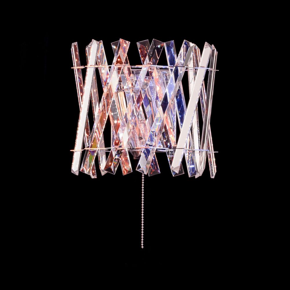 Citilux Ингвар CL334421 Бра хрустальное с выключателем Хром