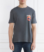 Футболка VINTAGE FIRE LIPS Tommy Jeans - графитовый(DM0DM18280)