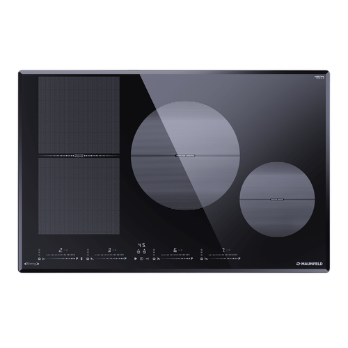 Индукционная варочная панель с Flex Zone и Booster MAUNFELD CVI804SFBK LUX Inverter