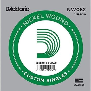 Струна одиночная для электрогитары D'ADDARIO NW062