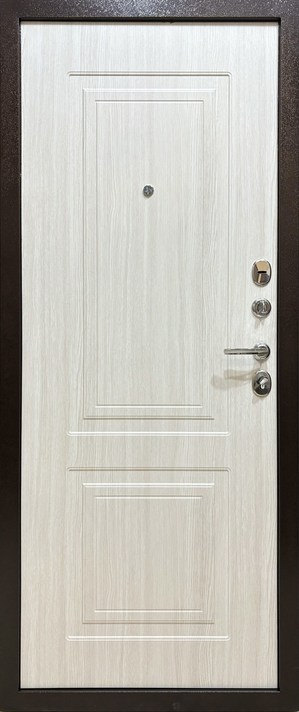 СОЮЗ 9см медь металл/лиственница беленая с