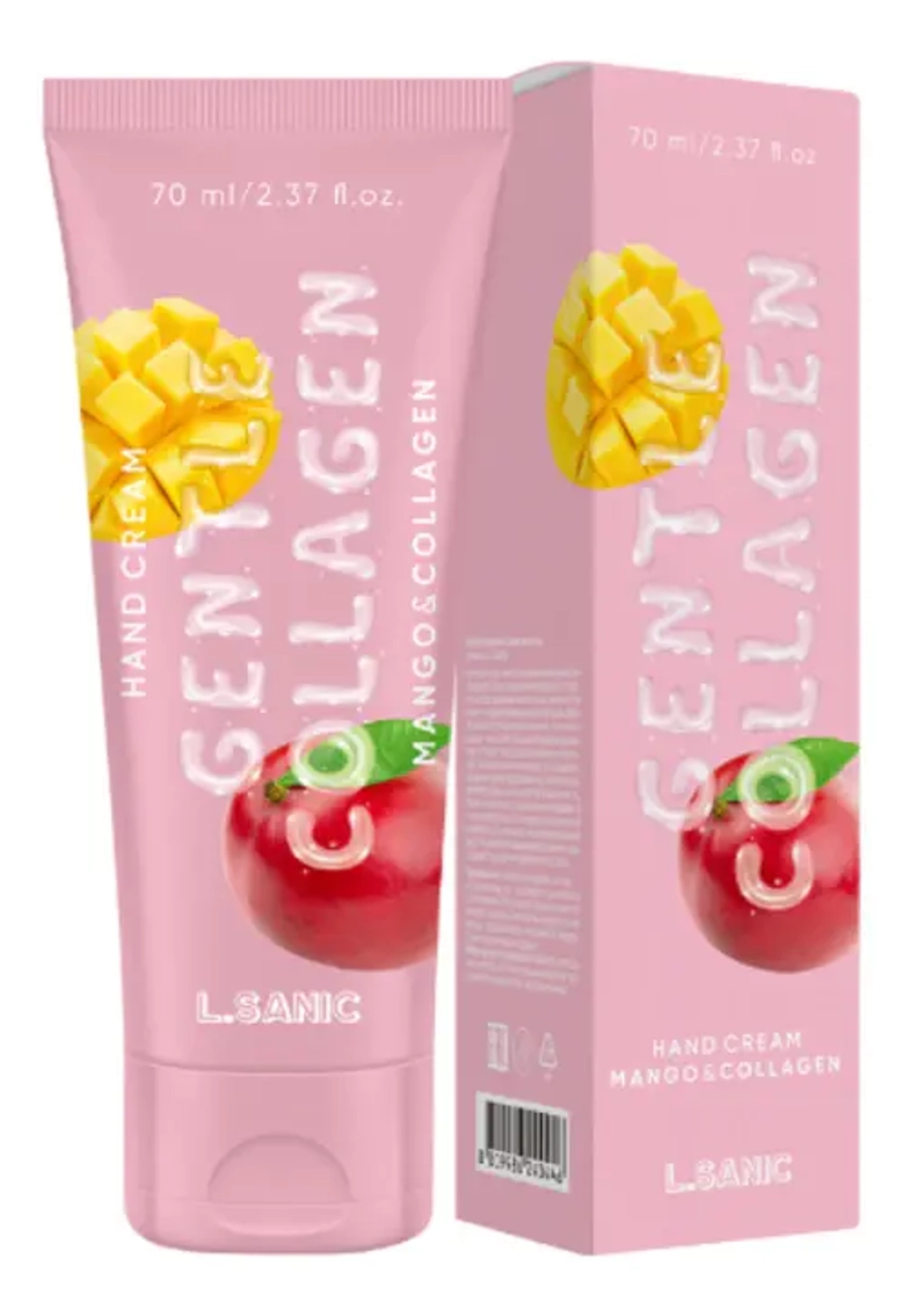 Крем для рук коллагеновый с манго L.SANIC Collagen Mango Hand Cream 70 мл