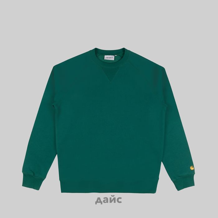 Толстовка мужская Carhartt WIP Chase Sweatshirt артикул:I033660_chervil - купить в магазине Дайс