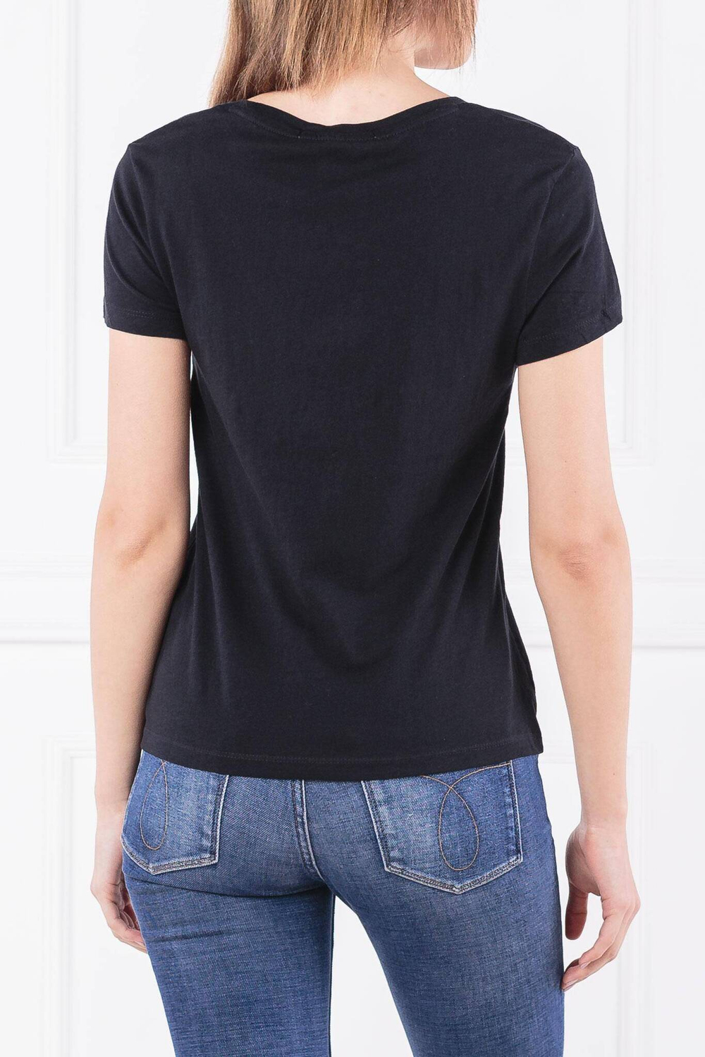 футболка core institutional CALVIN KLEIN JEANS - черный(J20J207879)