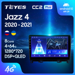 Teyes CC2 Plus 10,2" для Honda Jazz 4 2020 - 2021