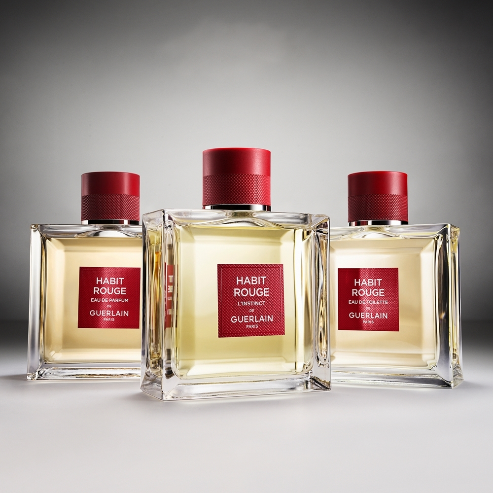 GUERLAIN Habit Rouge туалетная вода для мужчин