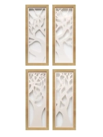 Панно на стену для интерьера 4 шт.