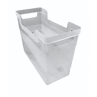 Контейнер для хранения "Tule" 7л, 338х130х201 мм с ручкой (бесцветный)