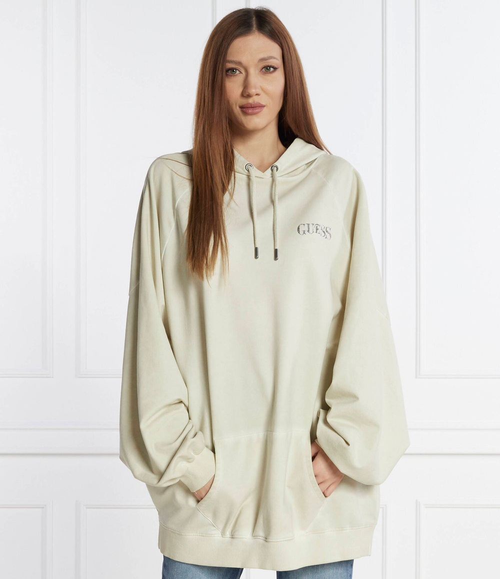 Худи GUESS - кремовый (W4RQ21 K9R31)