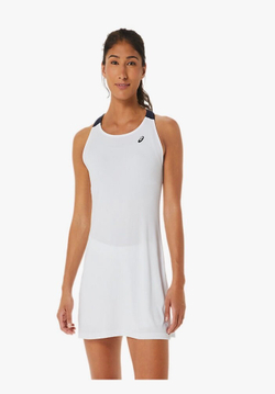 ASICS, COURT DRESS, BRILLIANT WHITE/MIDNIGHT, WOMEN, S