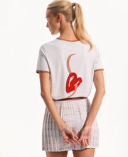 Футболка с принтом, RAQUETA x А.Мыскина