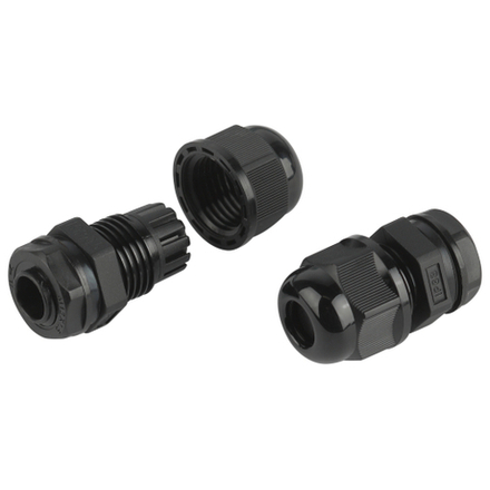 Кабельный ввод сальник ЭРА NO-224-241 MG 12 (d отв.12 мм / d провод.4-8 мм) IP68 (упаковка 20 штук)