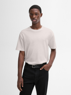 Massimo Dutti ФУТБОЛКА С КРУГЛЫМ ВЫРЕЗОМ, НАТУРАЛЬНЫЙ, КРЕМОВЫЙ