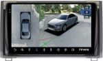 Магнитола для Toyota Tundra 2 2013-2022 - Teyes CC3-2K-360 на Android 10, 2K QLED, 6Гб+128Гб, CarPlay, 4G SIM-слот, 4 камеры в комплекте
