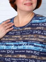 Руслана - туника синий Iv-capriz (Акция)