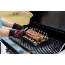 V-образная подставка для запекания рёбер, мяса, птицы, рыбы, Char-Broil Grill+