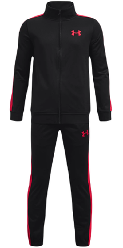 Костюм теннисный Under Armour Knit Track Suit - black/radio red