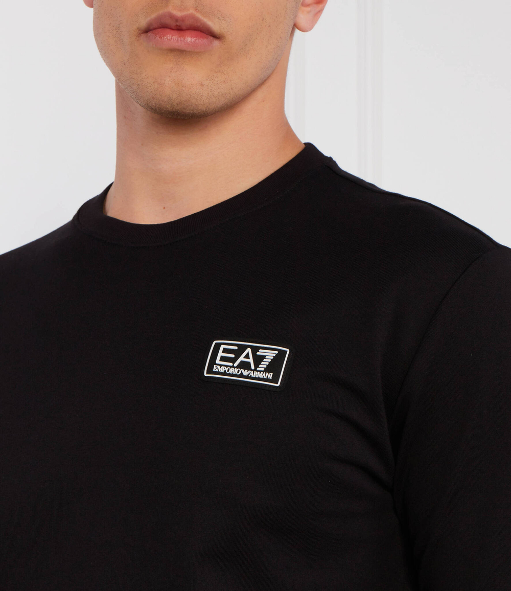 Худи EA7 - черный(6RPM12 PJ05Z)