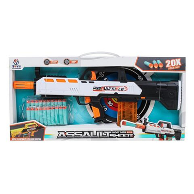 Автомат с мягк.пулями, коробка 648-95