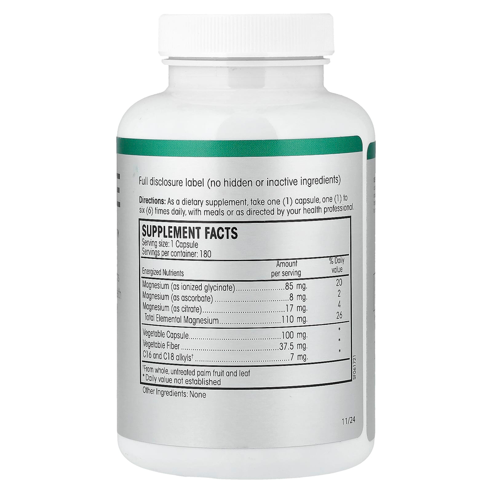 PERQUE, Mg Plus Guard™, 180 растительных капсул