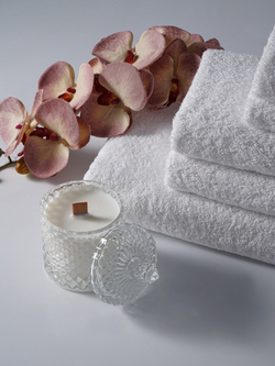 Набор полотенец 3шт Claire Batiste Atelier Ile белый