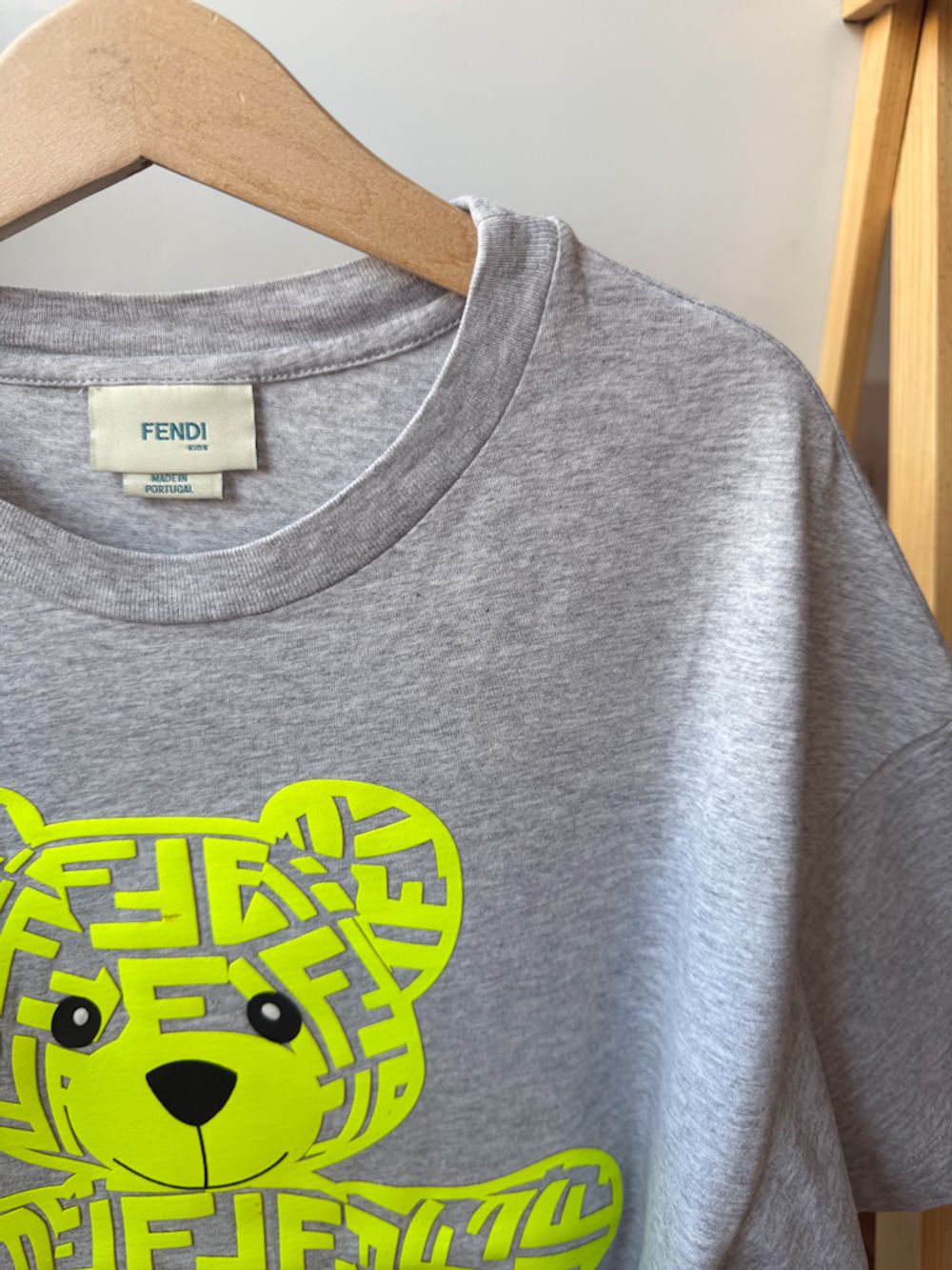Хлопковая футболка Fendi, 140