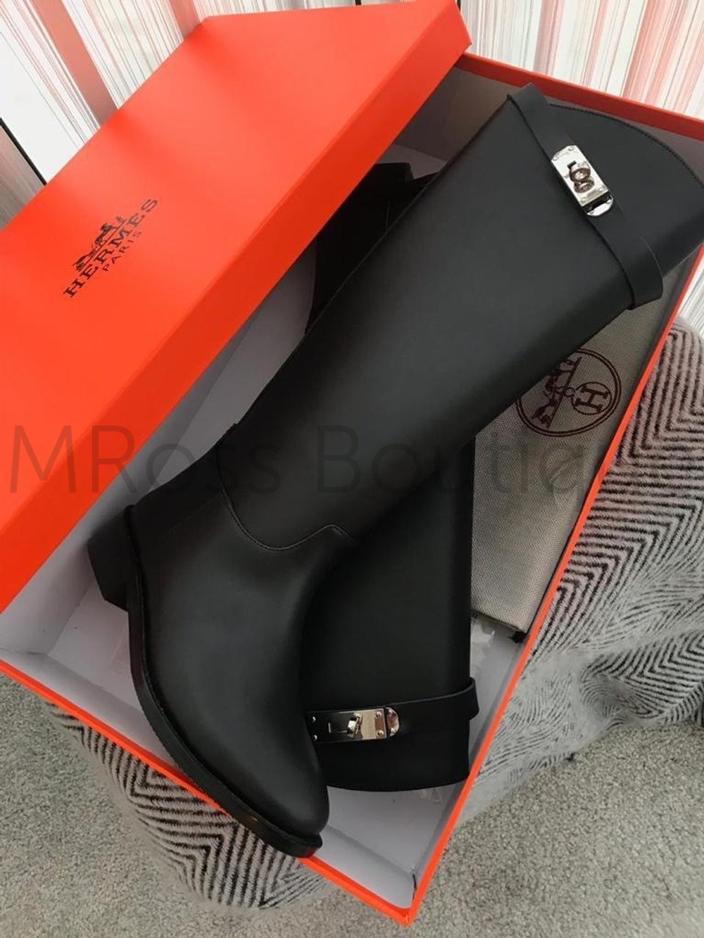 Зимние сапоги Hermes Jumping Boot